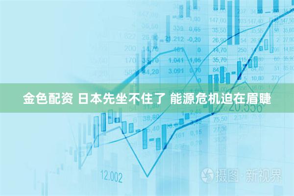 金色配资 日本先坐不住了 能源危机迫在眉睫